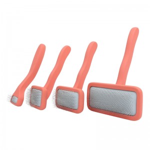 Dog Slicker Brush Cat Dematting Comb Para sa Paglalagas