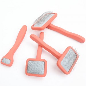 Peigne de démêlage de chat de brosse de Slicker de chien pour l'excrétion