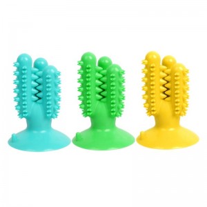 Dog Toothbrush Chew Toy With Suction Cup