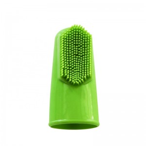 Factory Wholesale 3 in 1 Dog Dental Care Pet Cat Dog Toothbrush Set With Finger Toothbrush and Toothpaste