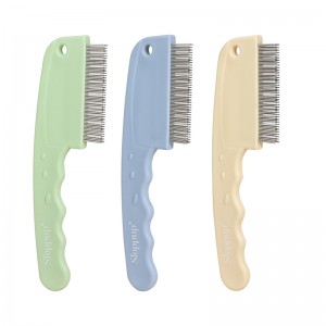 Double Rows Pet Grooming Comb for Dogs & C...