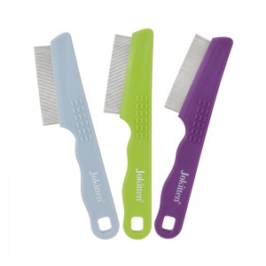 Double Rows Pet Grooming Comb for Dogs & Cats for Removing Tangles and Knots Removes Tangles & Knots Flea Lice Comb