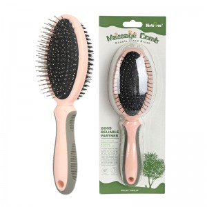 Double Sided Dog Massage Hair Brush