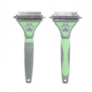 Double Sided Pet Hair Open Knotting Comb Cat Dog Dematting Grooming Comb