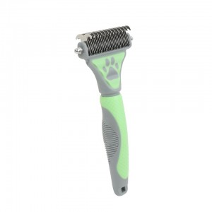 Double Sided Pet Hair Open Knotting Comb Cat Dog Dematting Grooming Comb