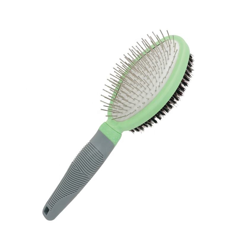 Brosse peigne à cheveux double face pour animaux de compagnie