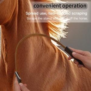 Eco-Friendly Stainless Steel Shedding Blade De-Shedding Tool for Horse