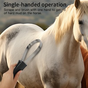 Eco-Friendly Stainless Steel Shedding Blade De-Shedding Tool for Horse