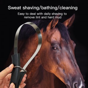 Eco-Friendly Stainless Steel Shedding Blade De-Shedding Tool for Horse