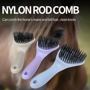Equestrian Supplies Horse Curry Combs Horse Tail Hair Cleaning Brush