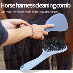 Equestrian Supplies Horse Curry Combs Horse Tail Hair Cleaning Brush