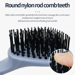 Equestrian Supplies Horse Curry Combs Horse Tail Hair Cleaning Brush