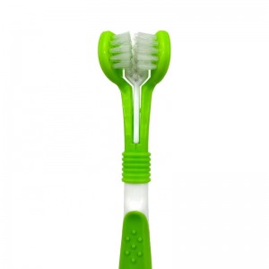 Factory Wholesale Blister Card Packaging 7 in 1 Cat Dental Care Dog Pet Toothbrush Set