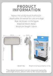 Factory Wholesale Custom Logo Wooden Pet Grooming Brush Metal Long Pin Slicker Brush for Dogs and Cats