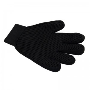 Five Finger Pet plaukų šalinimo pirštinės Cat Dog Grooming Glove