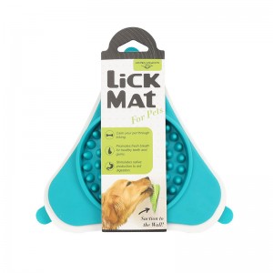 Высококачественная резиновая подушечка для лизания собак Pet Lick Mat