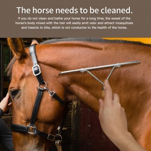 High Quality Wooden Horse Comb for Mane and Tail Horse Cleaning Tool