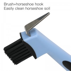 Horse Hoof Hook Goats Hoof Pick Cattle Hoof Trimmer with Brush