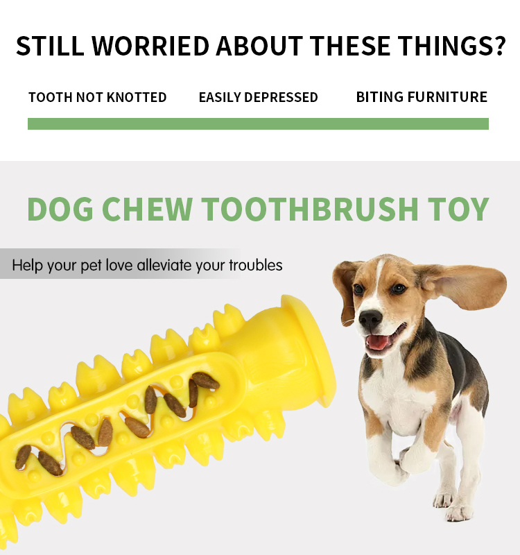 Chewbrush Dog Toothbrush Chew Toy – Dental Oral Care, No Toothpaste Needed, PREMIUM ONLY