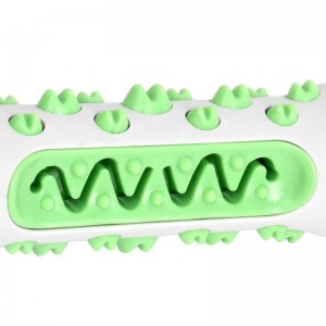 Guminis šunų krūminis strypas Plaukiojantis interaktyvus šunų dantų šepetėlis kramtomasis žaislas