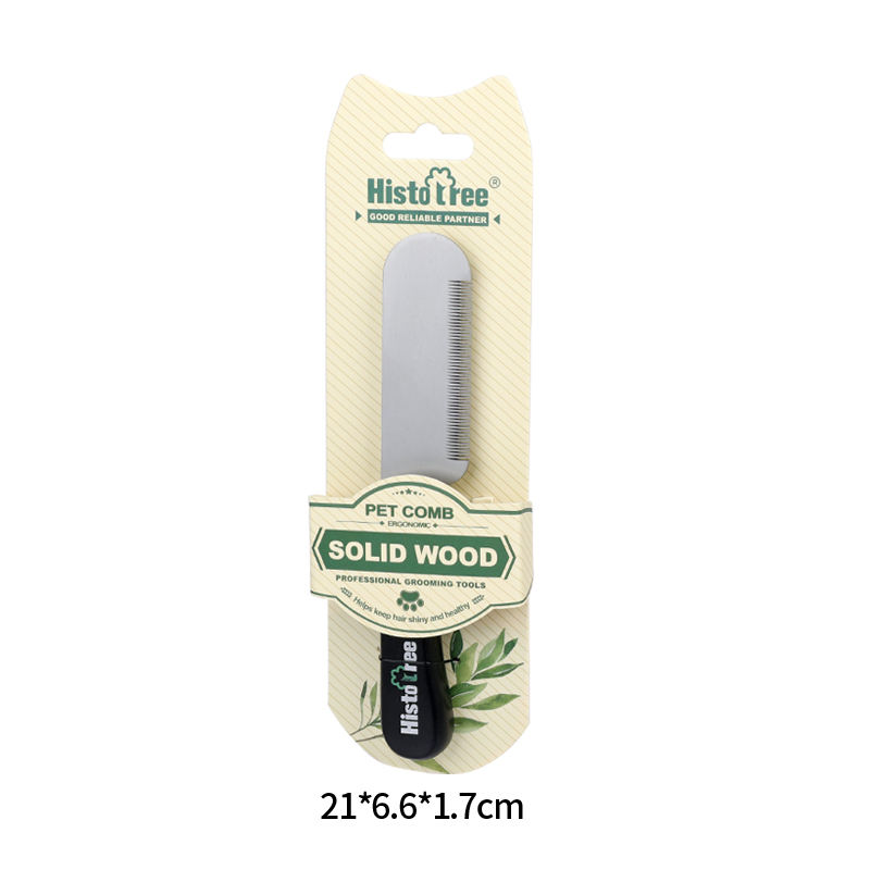 Luxury Vintage Wooden Pet Deshedding Tool