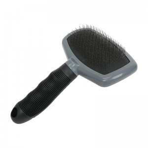 OEM宠物梳毛刷，带柔软的刷毛……