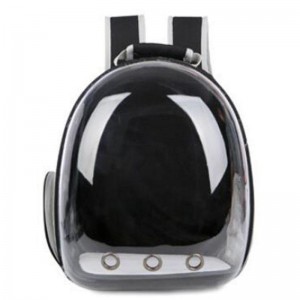 Sa labas ng Portable Transparent Space Capsule Travel Cat Backpack