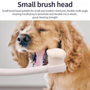 Pet 10000 Bristle Super Soft Dog Toothbrush with Ultra Fine Bristles
