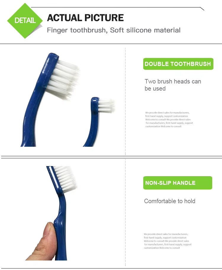 Pet Cat Dog Dental Care Toothbrush for Dogs (9)