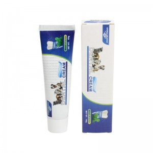 Factory Wholesale 100g Vanilla/Beef Flavour Dental Stone Cleaning Pet Cat Dog Toothpaste