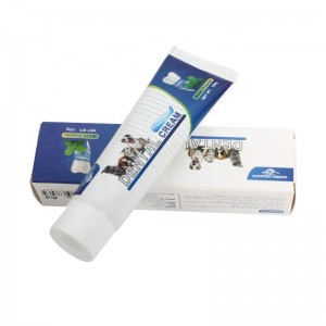 Factory Wholesale 100g Vanilla/Beef Flavour Dental Stone Cleaning Pet Cat Dog Toothpaste