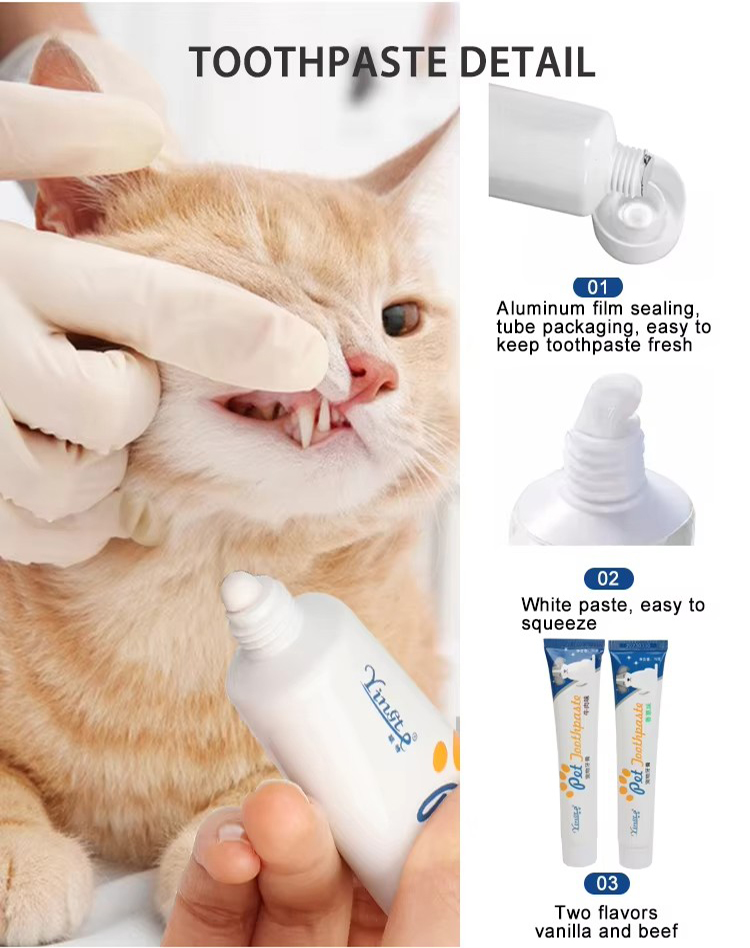 Pet Cat Dog Toothpaste (8)