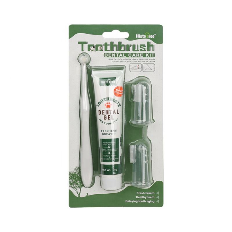 Pet Dental Care Cat Dog Toothbrush Set