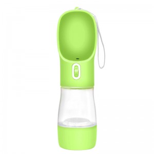 Outdoor Portable Plastic Pet Dog Drinking Water Bottle