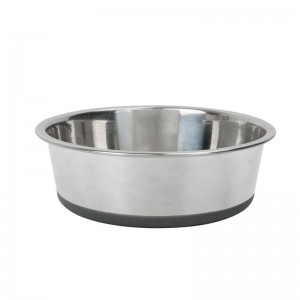 No Spill Stainless Steel Cat  Drinking Bowl Pet Dog Food Bowl