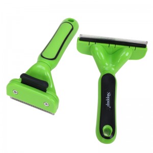 Pet Grooming Brush Deshedding Tool Undercoat Ra...