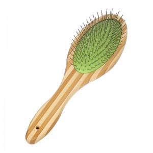 Eco Zebra Bamboo Pet Grooming Comb