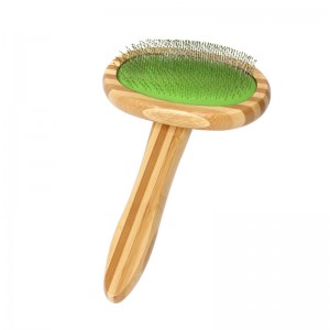 Eco Zebra Bamboo Pet Grooming Comb