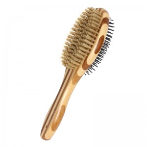 Eco Zebra Bamboo Pet Grooming Comb