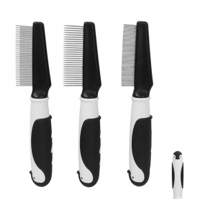 Penguin Handle Metal Flea Comb