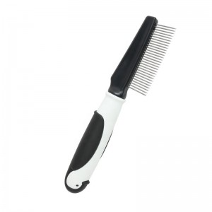 Penguin Handle  Metal Flea Comb