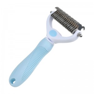Double Sided Cat Hair Dematting Comb Dog Pet Grooming Comb