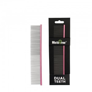 High-grade Colored Stainless Steel Pet Lice Comb