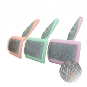 Makukulay na Pet Hair Removal Comb