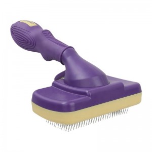 Purple Self Cleaning  Needle Comb