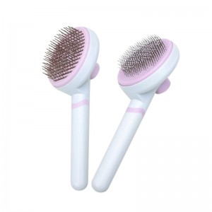 Self Cleaning Cat Needle Brush Dog Pet Hair Grooming Slicker Brush