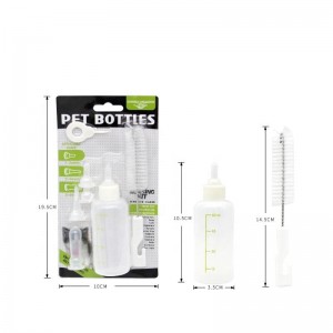 Kit de bouteille d'allaitement pour animaux de compagnie