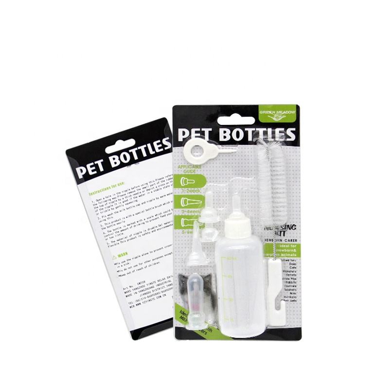 Kit de mamadeiras para animais de estimação