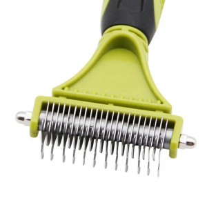 Pet Open Knot Comb Pet Dog Dematting Rake Comb