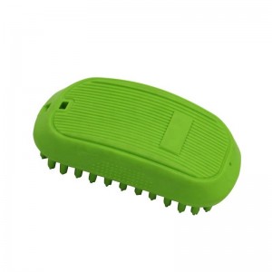 Brosse de massage pour douche pour animaux de compagnie Brosse de bain pour chien de compagnie